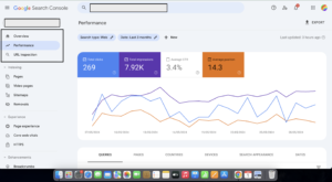 google search console, a digital marketing tool for startups